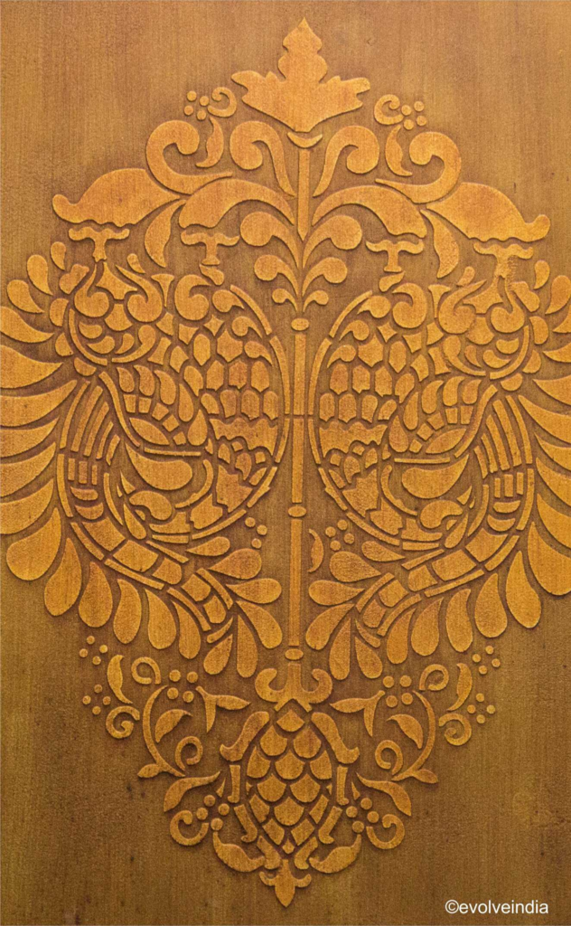 Ready To Install Wall Panel Design Liquid Metal Finished Ready To Install Decorative Wall Panel Design By Evolve India