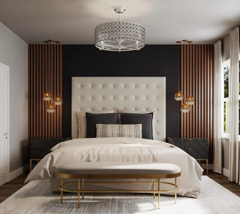 10 Black Bedroom Accent Wall Ideas For 2022